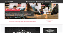 Desktop Screenshot of gatheringgroundscafe.com