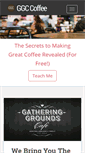 Mobile Screenshot of gatheringgroundscafe.com